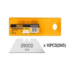 Ingco 10-Piece Utility Knife Blade Set - HUKB61001