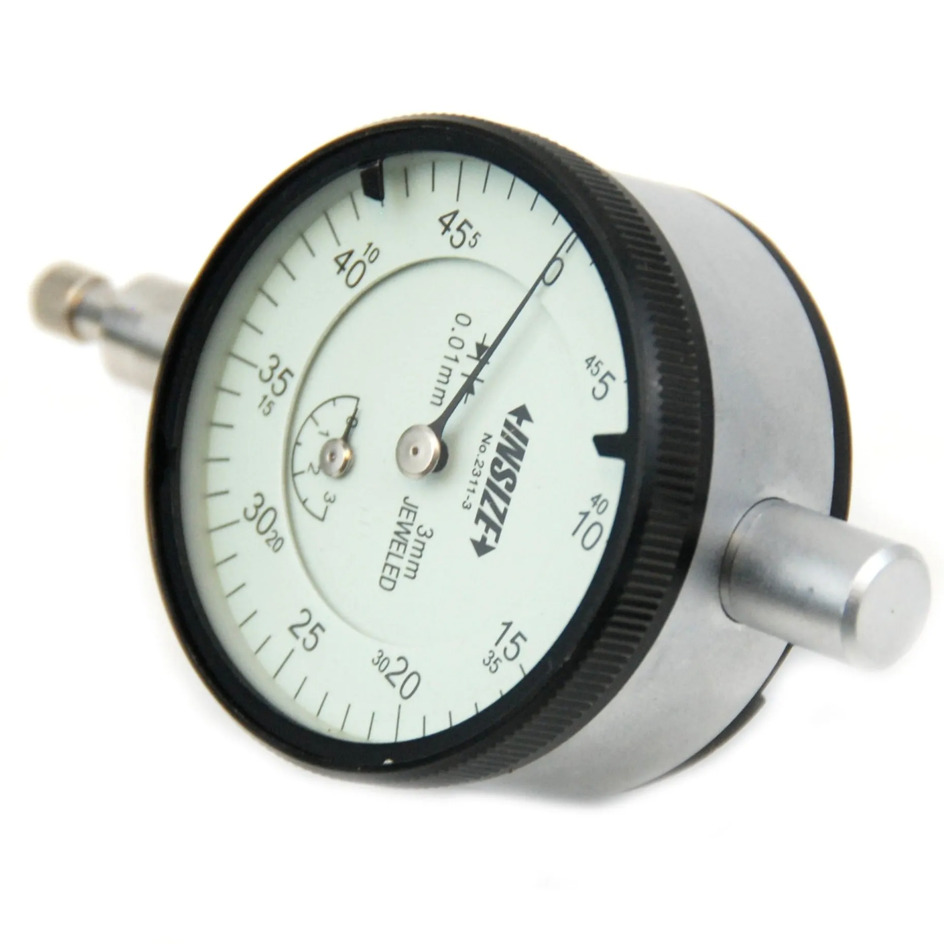 Insize Metric Compact Dial Indicator 3mm Range Series 2311-3