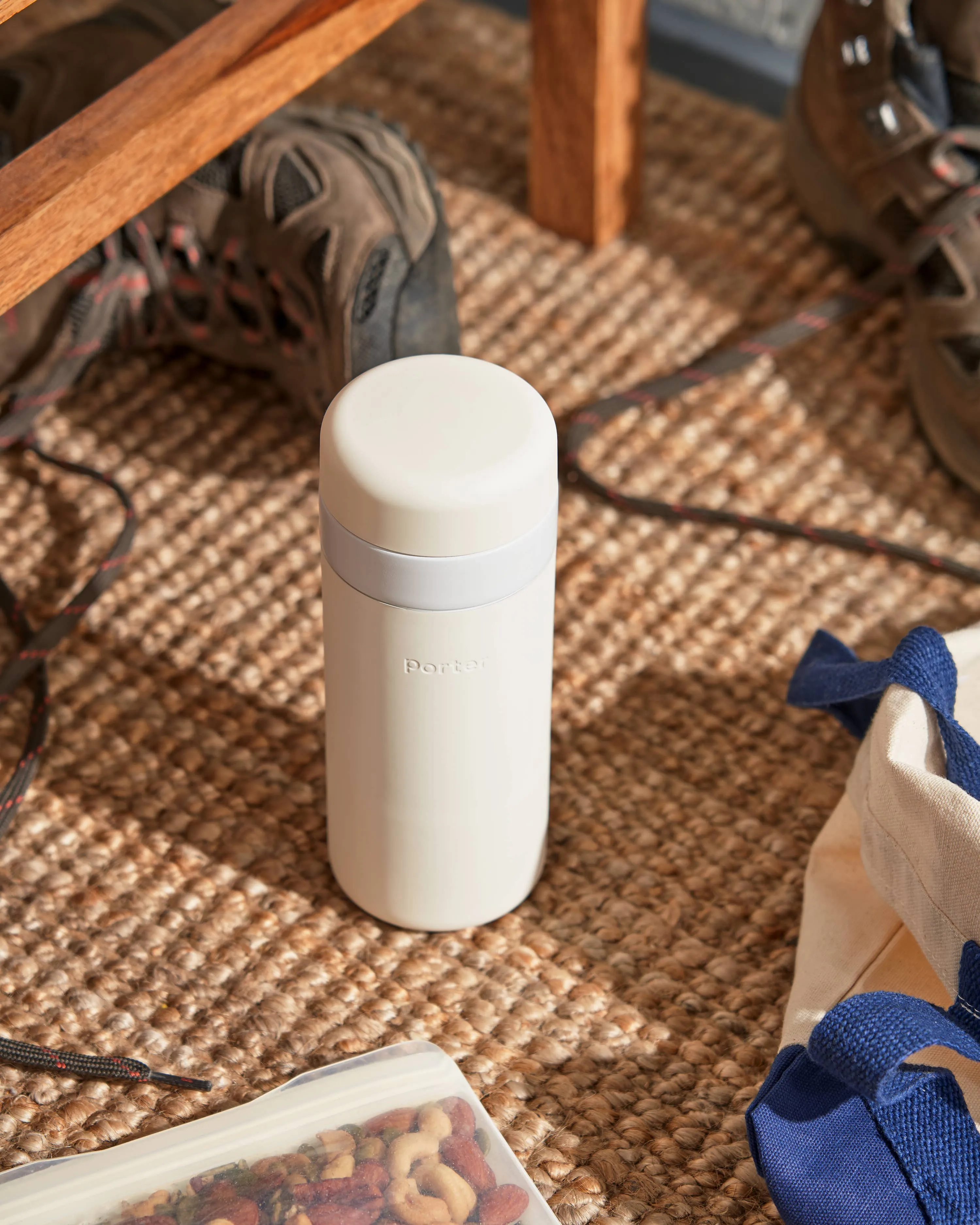 Insulated Ceramic Stainless Steel Coffee & Drink Bottle: Lavender / 16 oz