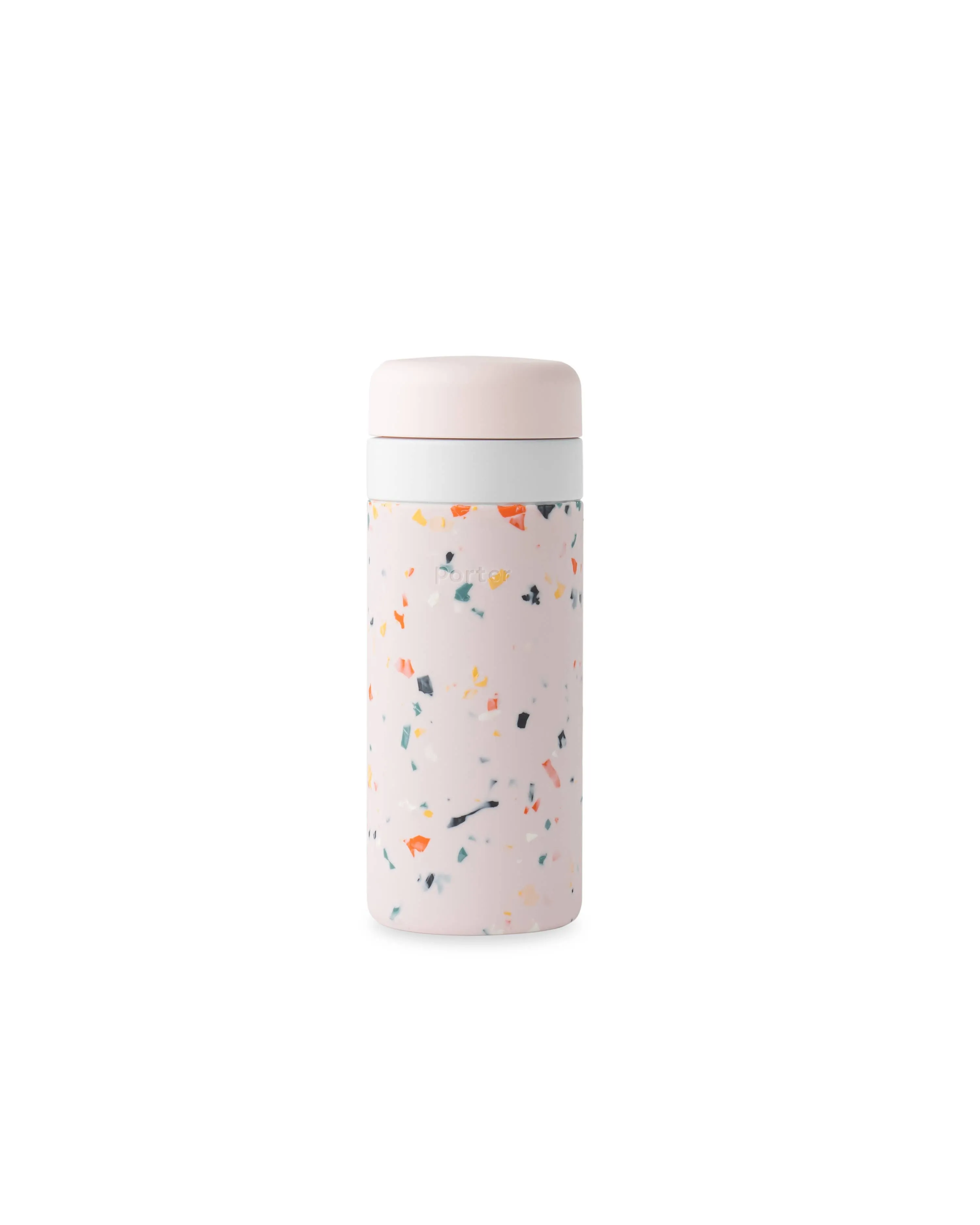 Insulated Ceramic Stainless Steel Coffee & Drink Bottle: Lavender / 16 oz