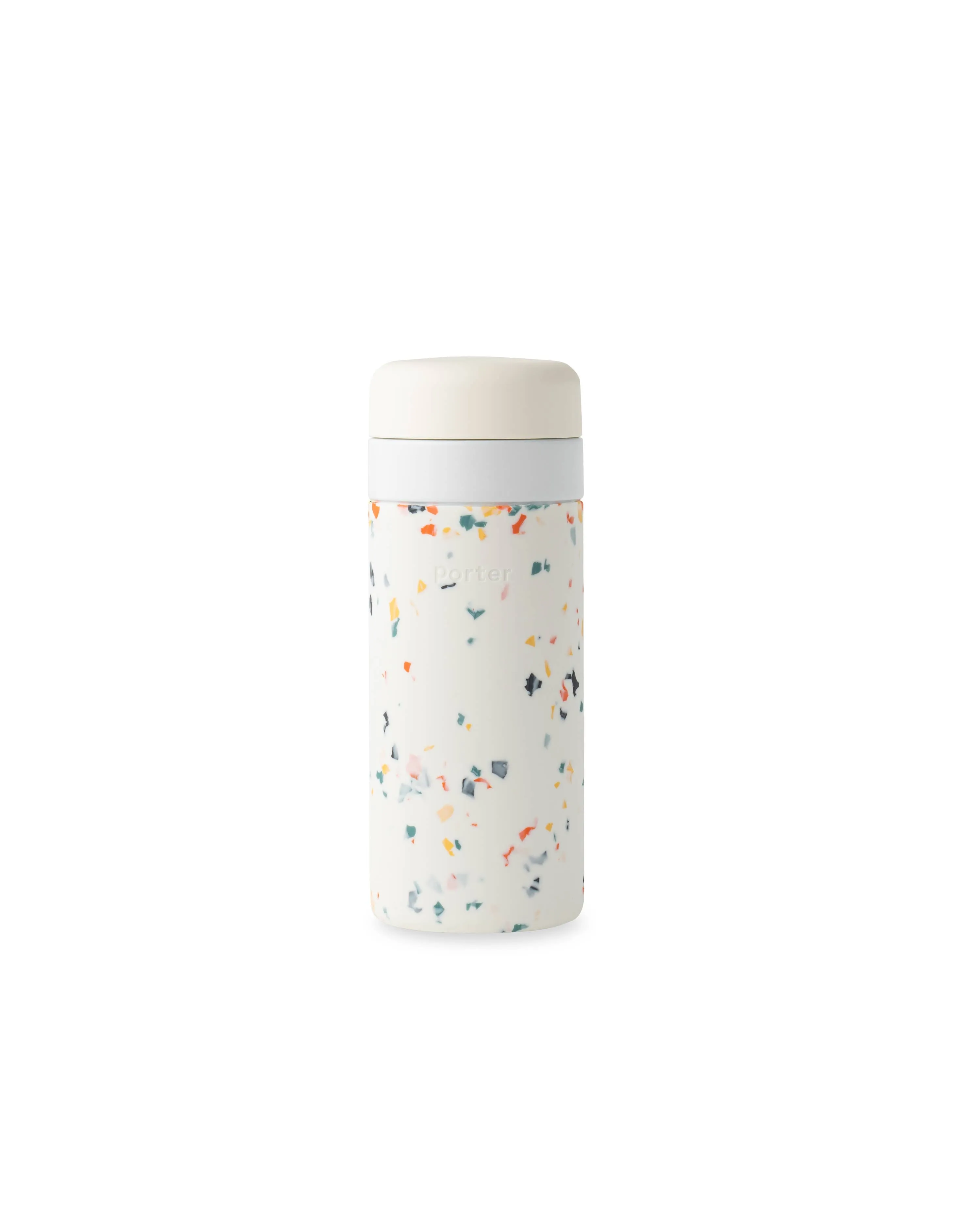 Insulated Ceramic Stainless Steel Coffee & Drink Bottle: Lavender / 16 oz