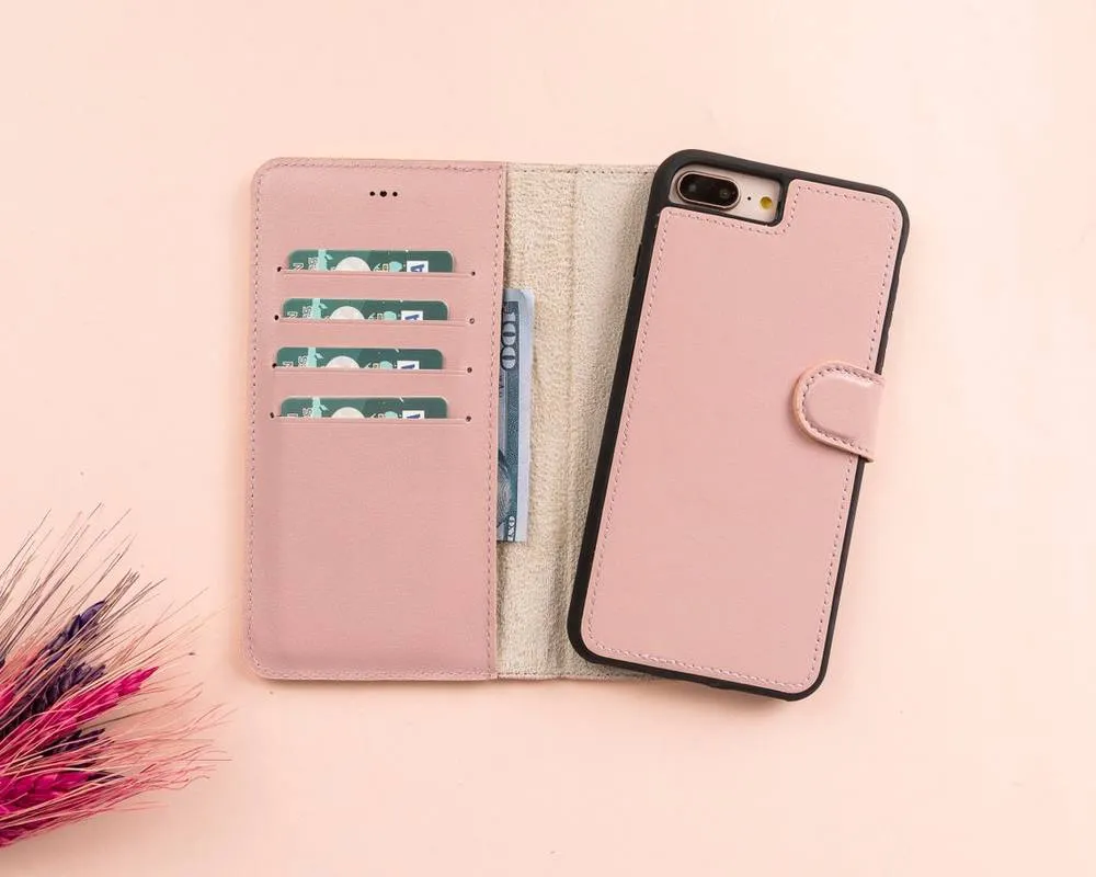 iPhone SE Leather Wallet Case