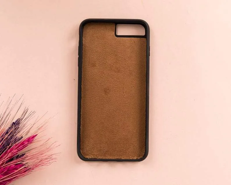 iPhone SE Leather Wallet Case