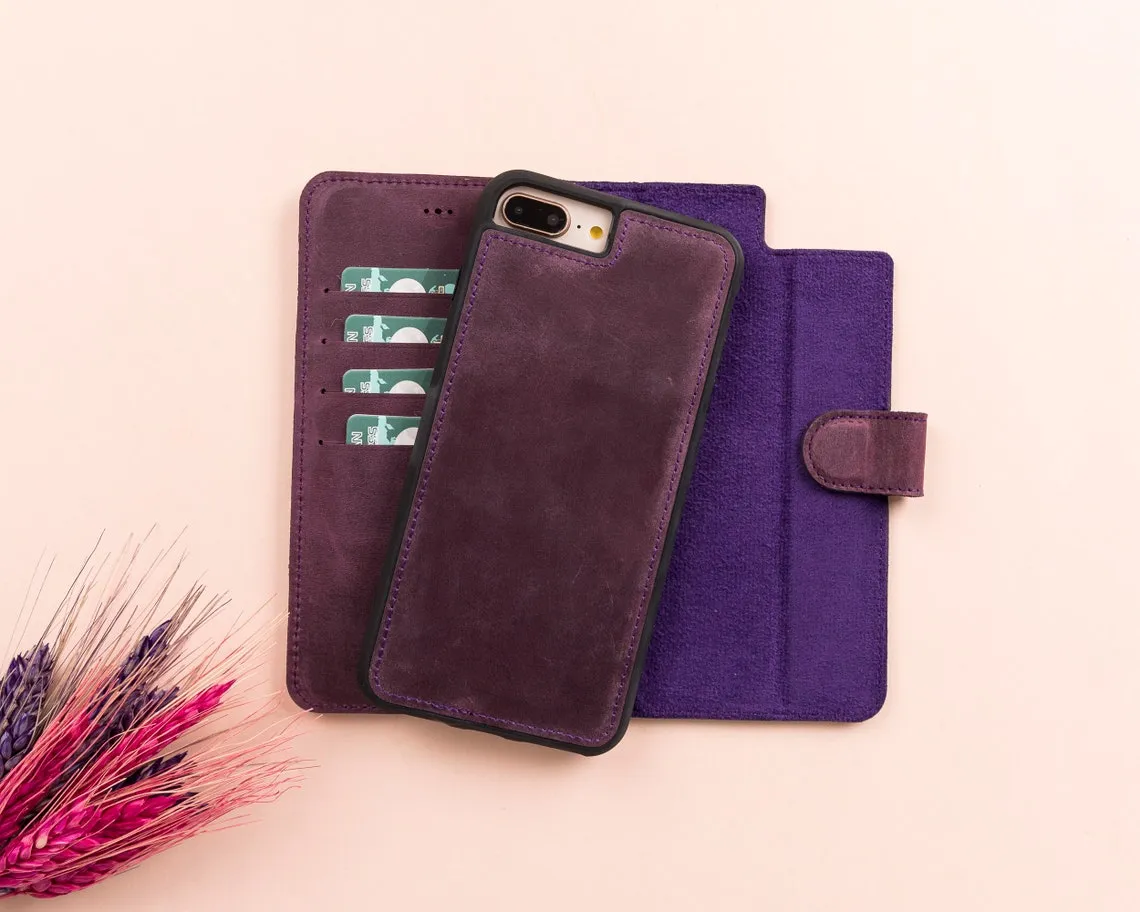 iPhone SE Leather Wallet Case