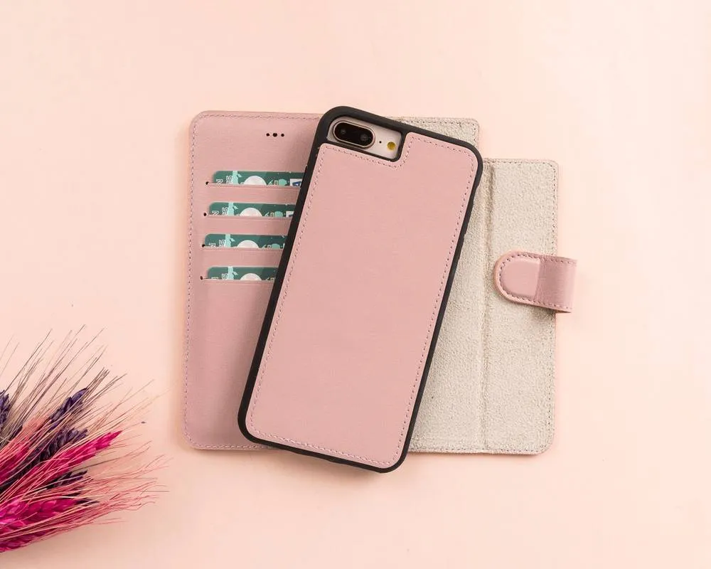 iPhone SE Leather Wallet Case