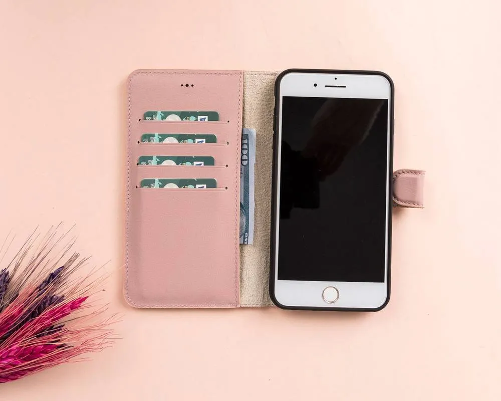iPhone SE Leather Wallet Case