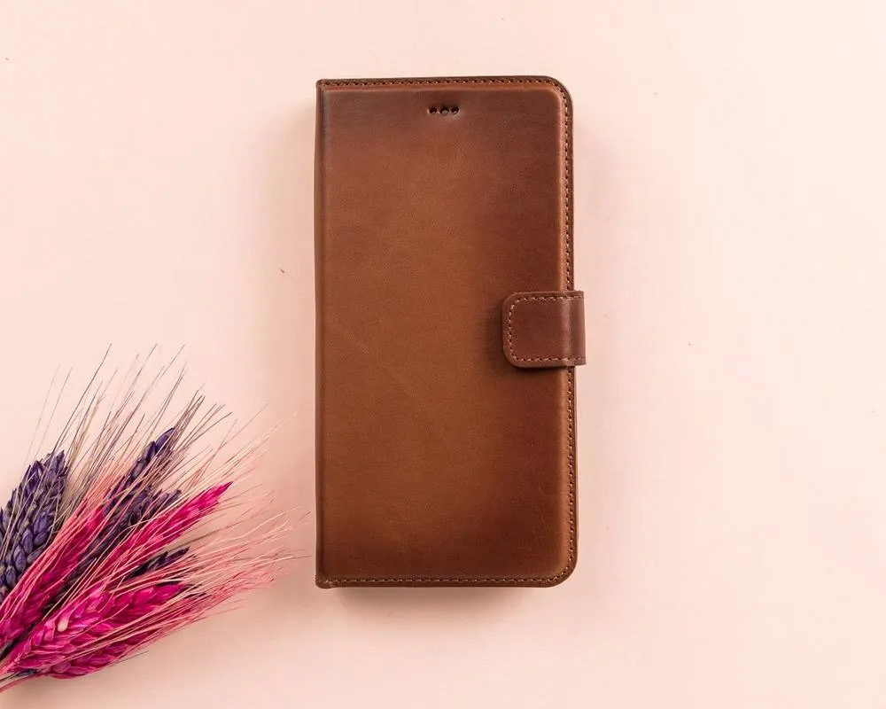 iPhone SE Leather Wallet Case