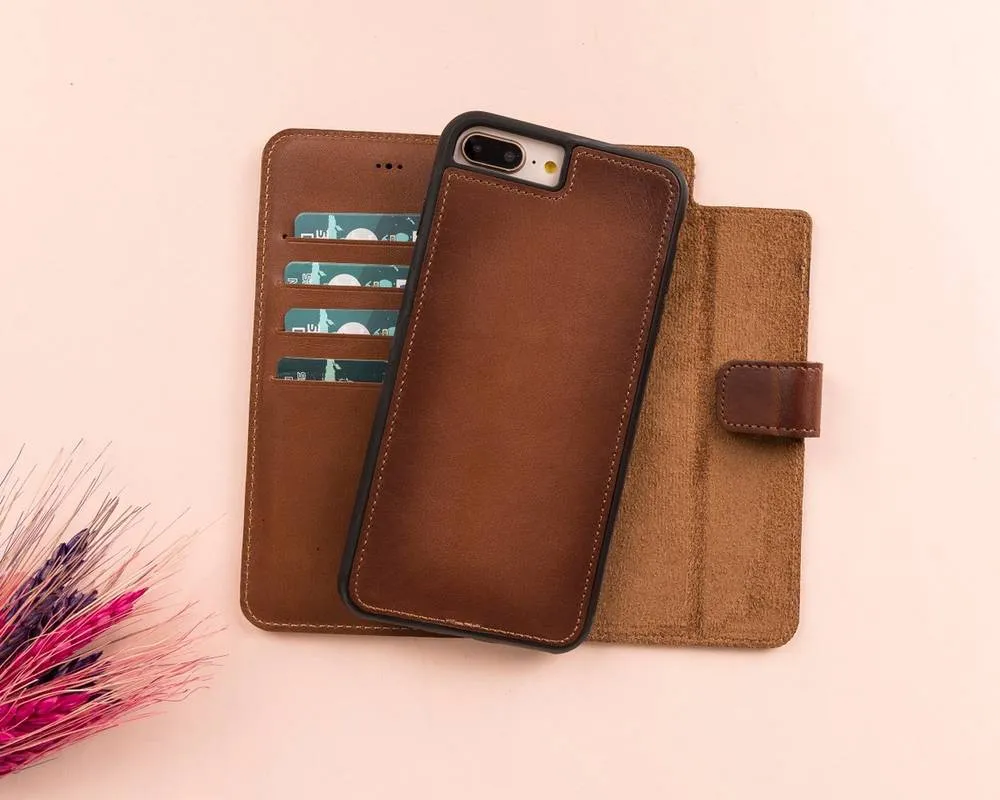 iPhone SE Leather Wallet Case