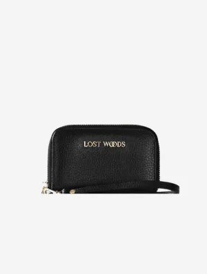 Iris MIRUM® Leather Vegan  Wallet | Black & Gold