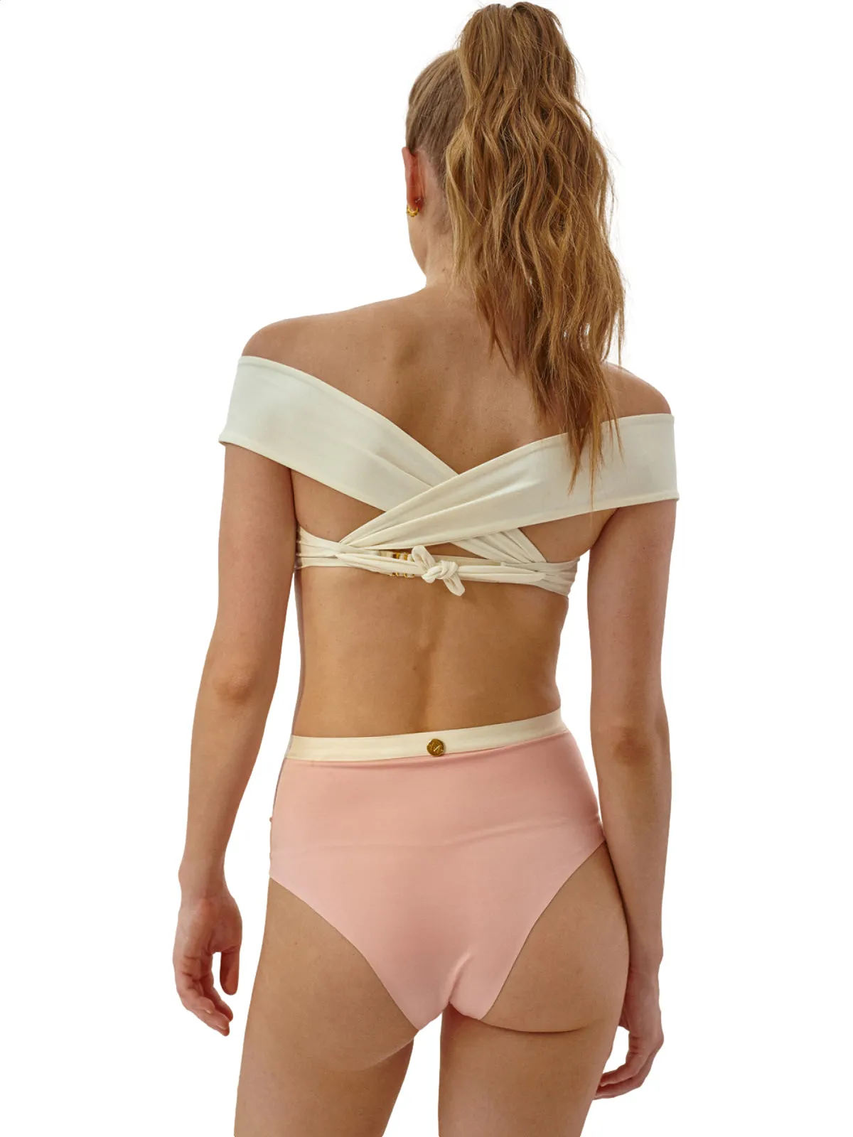 Ivory Crocus Bikini ::RET