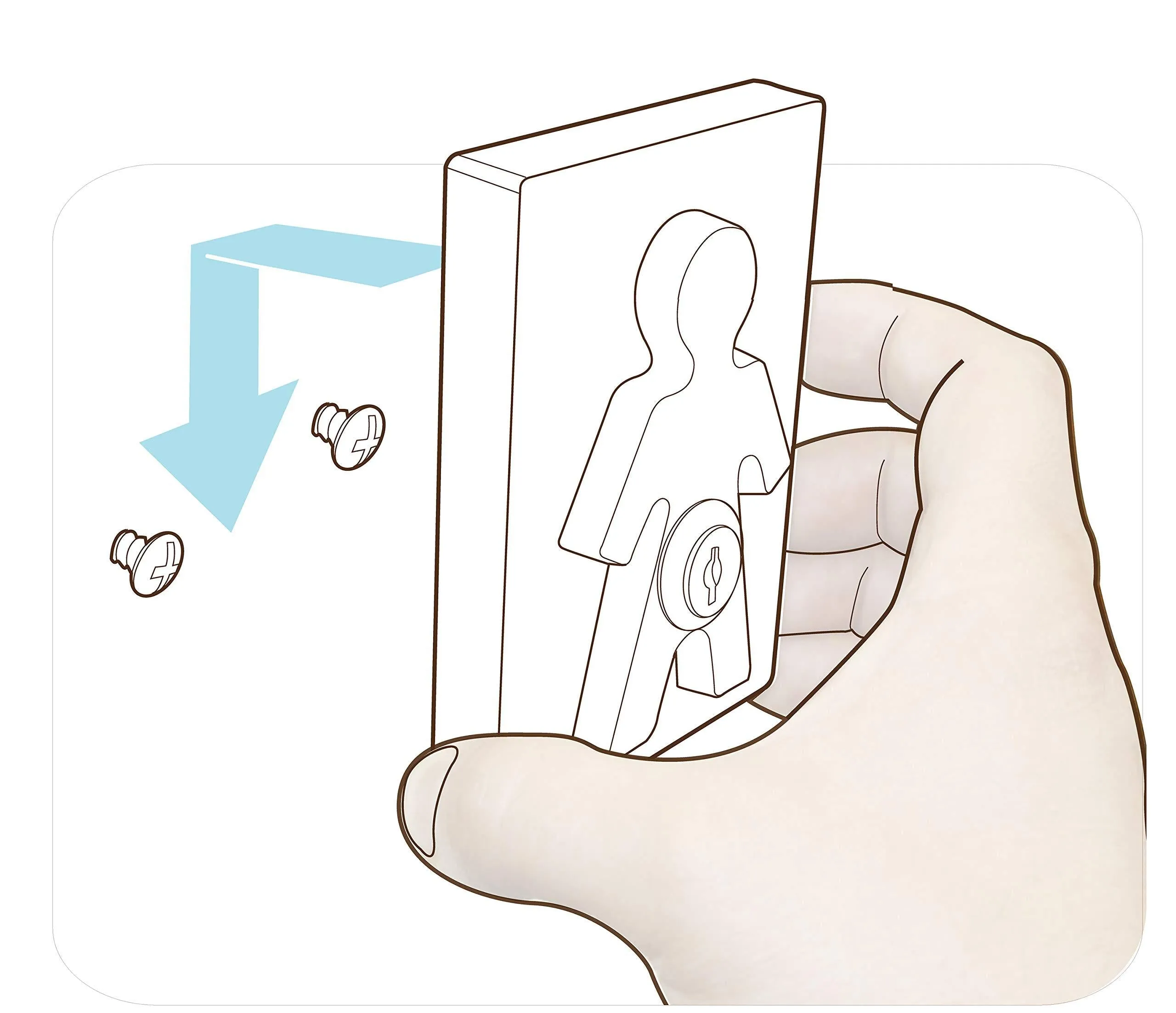 j-me his and Hers keyholders - Wall Mounted Key Organizer Will Ensure You Never Lose Your Keys Again
