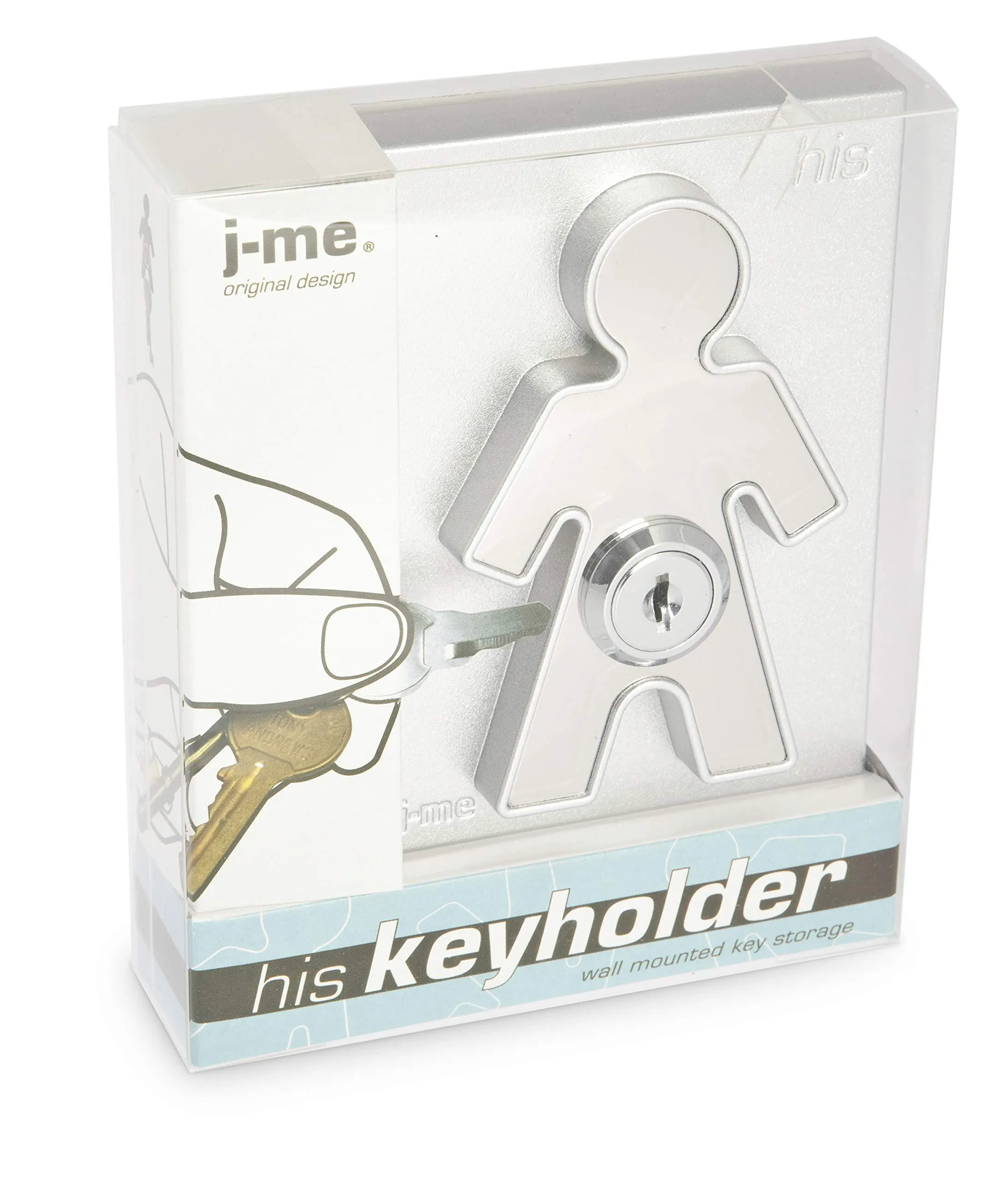 j-me his and Hers keyholders - Wall Mounted Key Organizer Will Ensure You Never Lose Your Keys Again