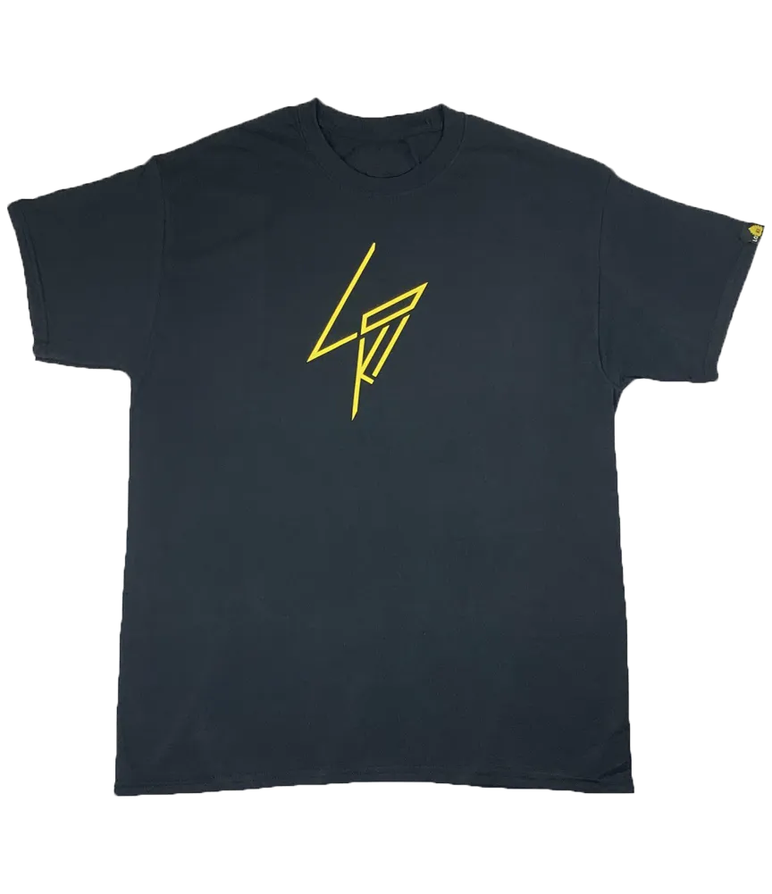 Jagged Logo - Short Sleeve Shirt - Black
