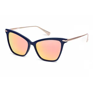 Jetsetter Sunglasses | Navy & Rose Gold