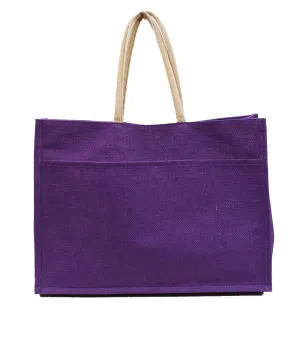 Jute Pocket Tote