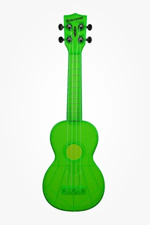 KALA Waterman Fluorescent Sour Apple Green Soprano Ukulele