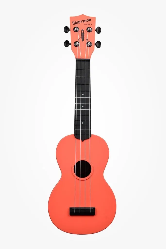 KALA Waterman Tomato Red Matte Soprano Ukulele