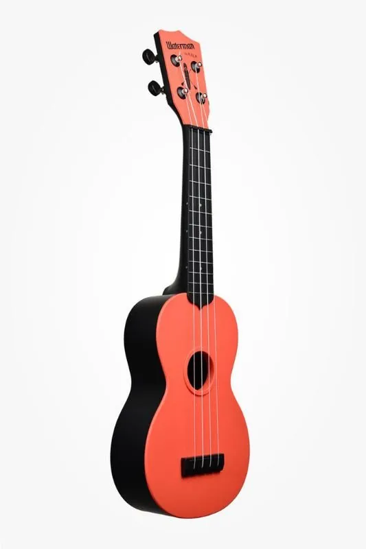 KALA Waterman Tomato Red Matte Soprano Ukulele
