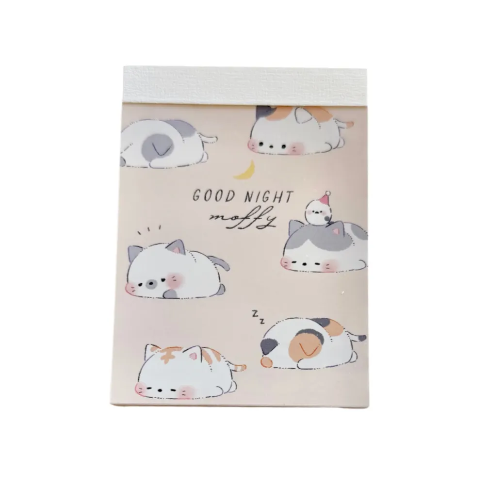Kitten Cat Goodnight Moffy Mini Memo Pad