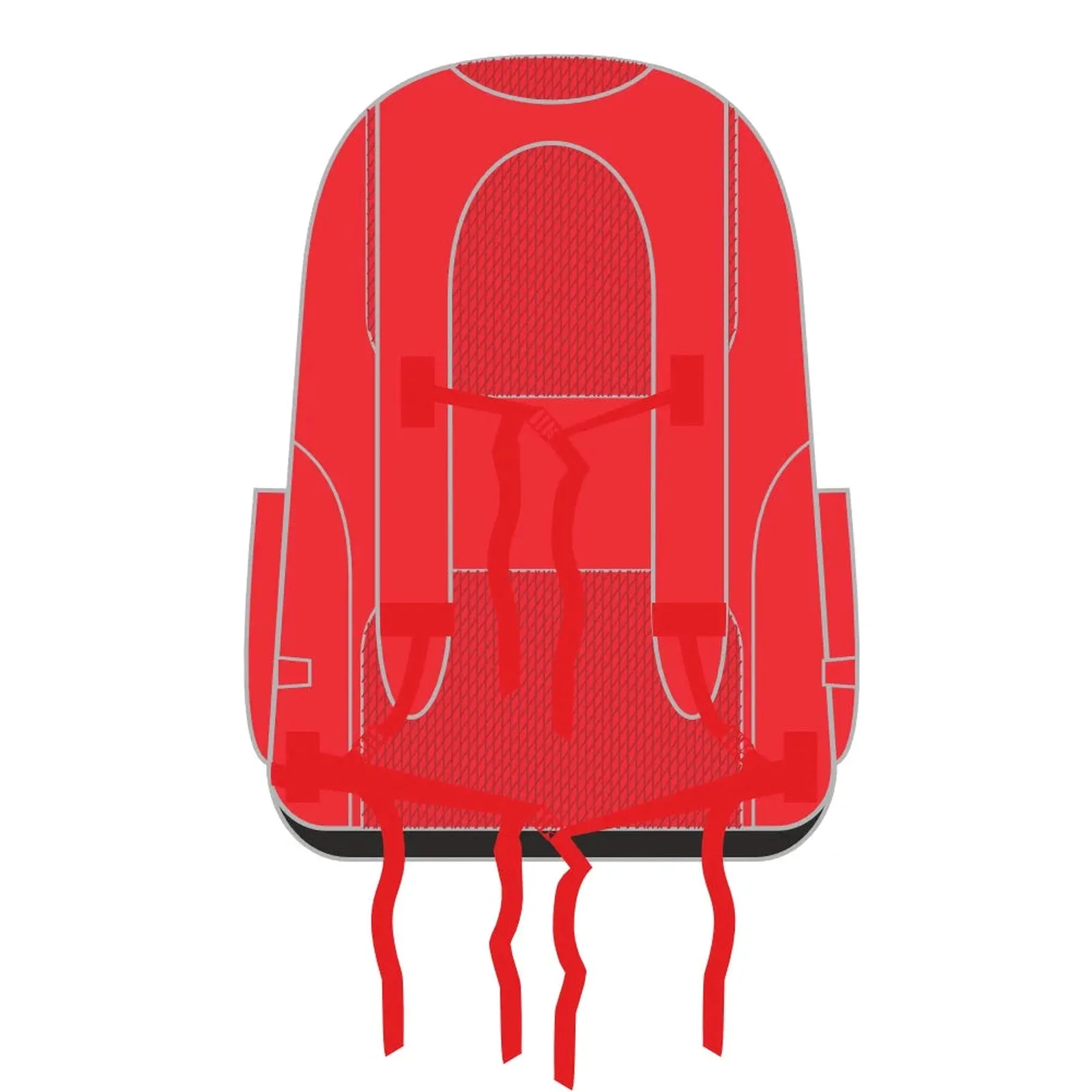 KKASC - Lutra Team Backpack 45 - Red
