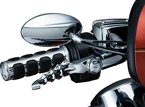 Kuryakyn 6227 Premium ISO Handlebar Grips for Electronic Throttle Control: 2008-19 Harley-Davidson Motorcycles