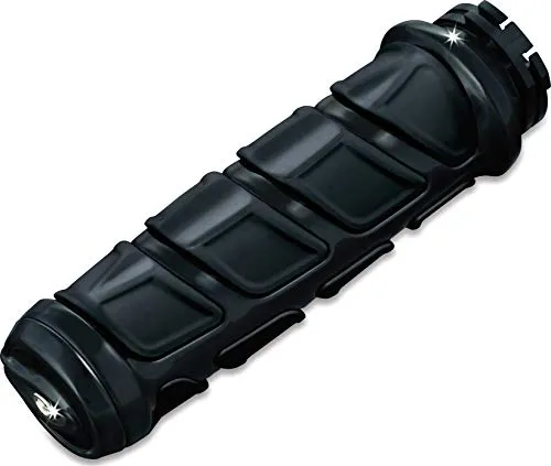 Kuryakyn 6372 Premium Kinetic Handlebar Grips: Universal Fit for Motorcycles with 1" Diameter Bars,  1 Pair
