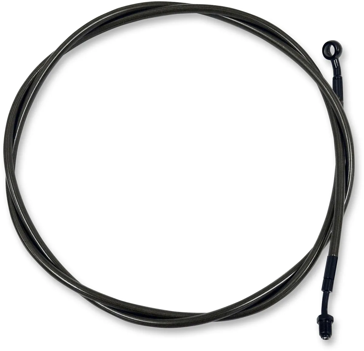 LA Choppers LA-8220C13M Midnight Braided Clutch Cable - 12-14in. Ape Hangers