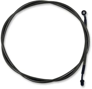 LA Choppers LA-8220C13M Midnight Braided Clutch Cable - 12-14in. Ape Hangers