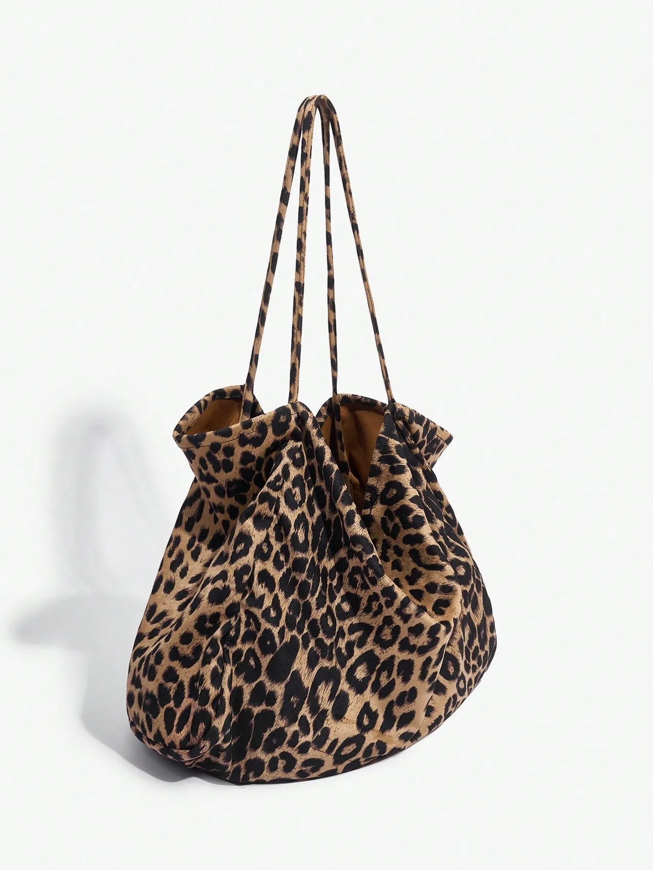 Large Capacity Leopard Print Shoulder Bag- FD ⚡