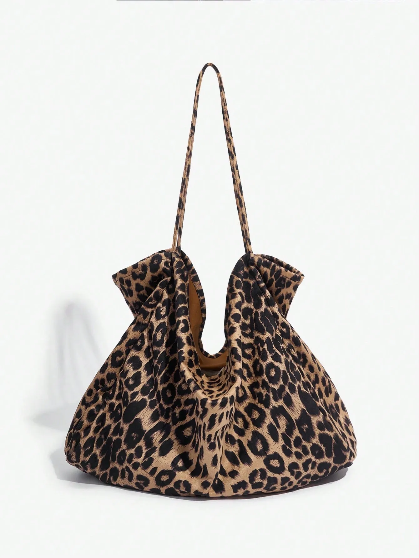 Large Capacity Leopard Print Shoulder Bag- FD ⚡