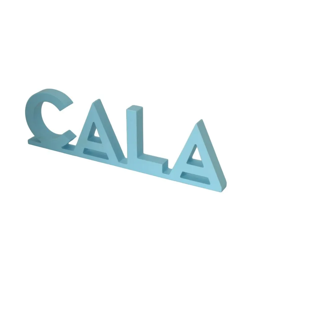 Laser Cut 3D Logo Sign with Free Standing Table Design