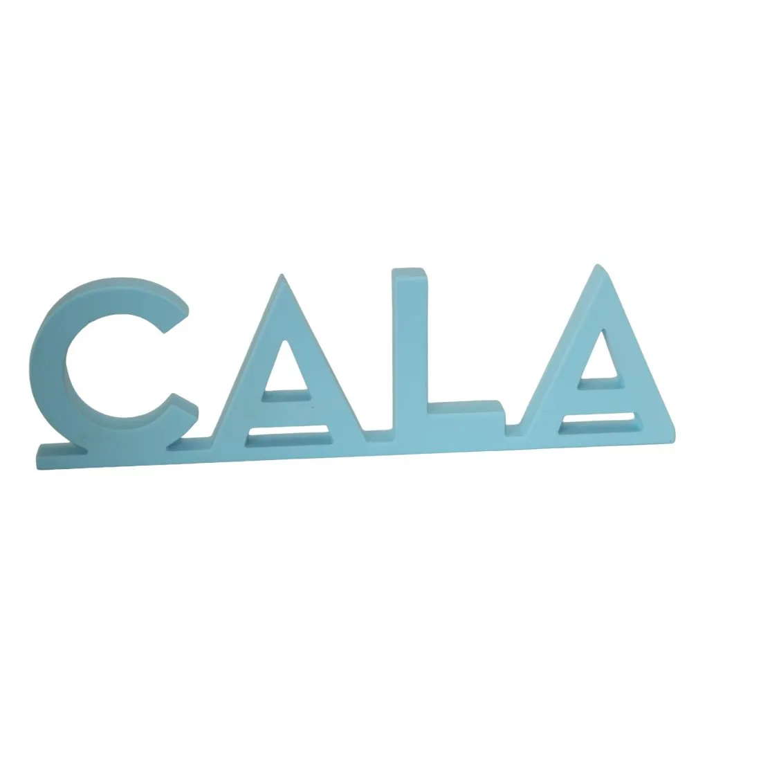 Laser Cut 3D Logo Sign with Free Standing Table Design