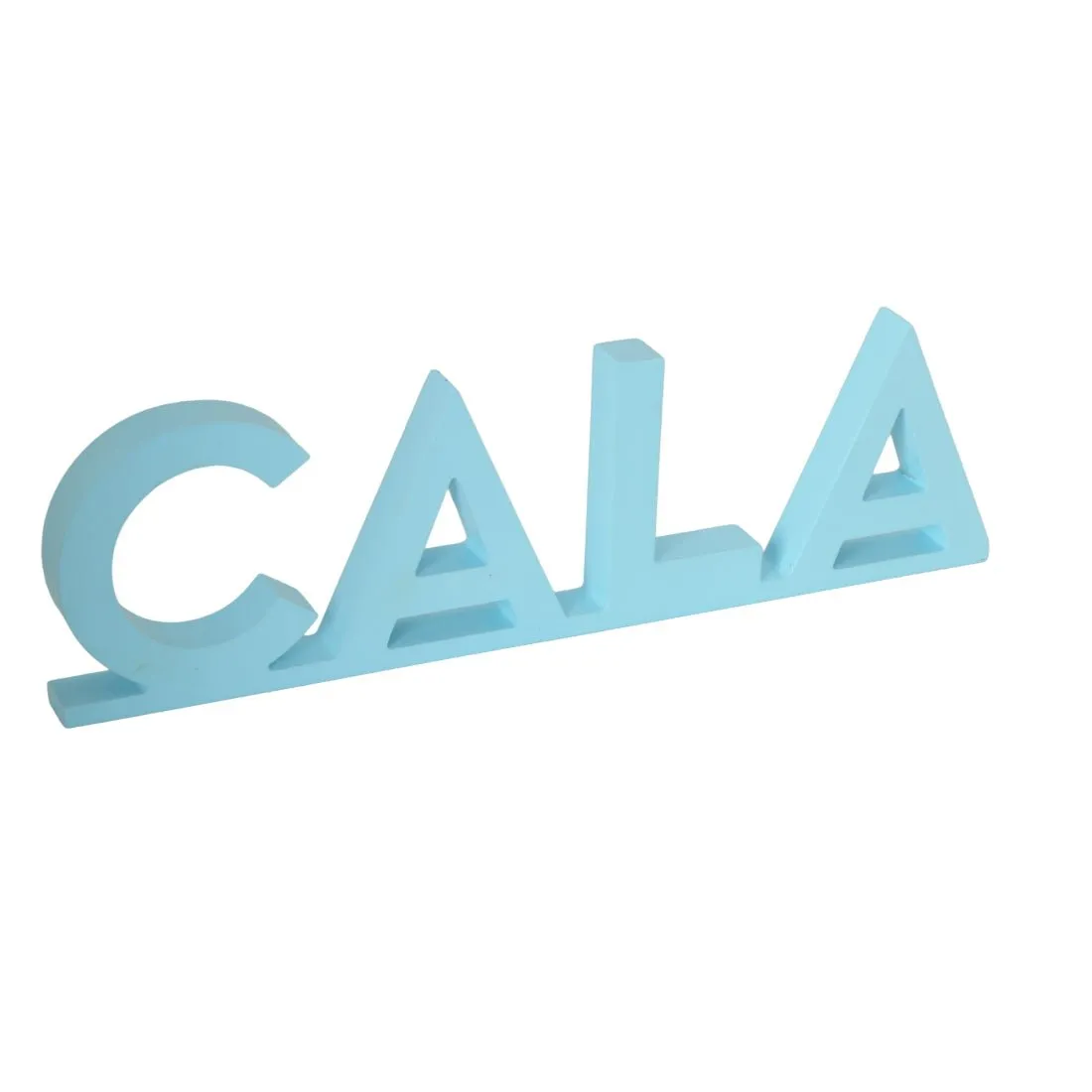 Laser Cut 3D Logo Sign with Free Standing Table Design