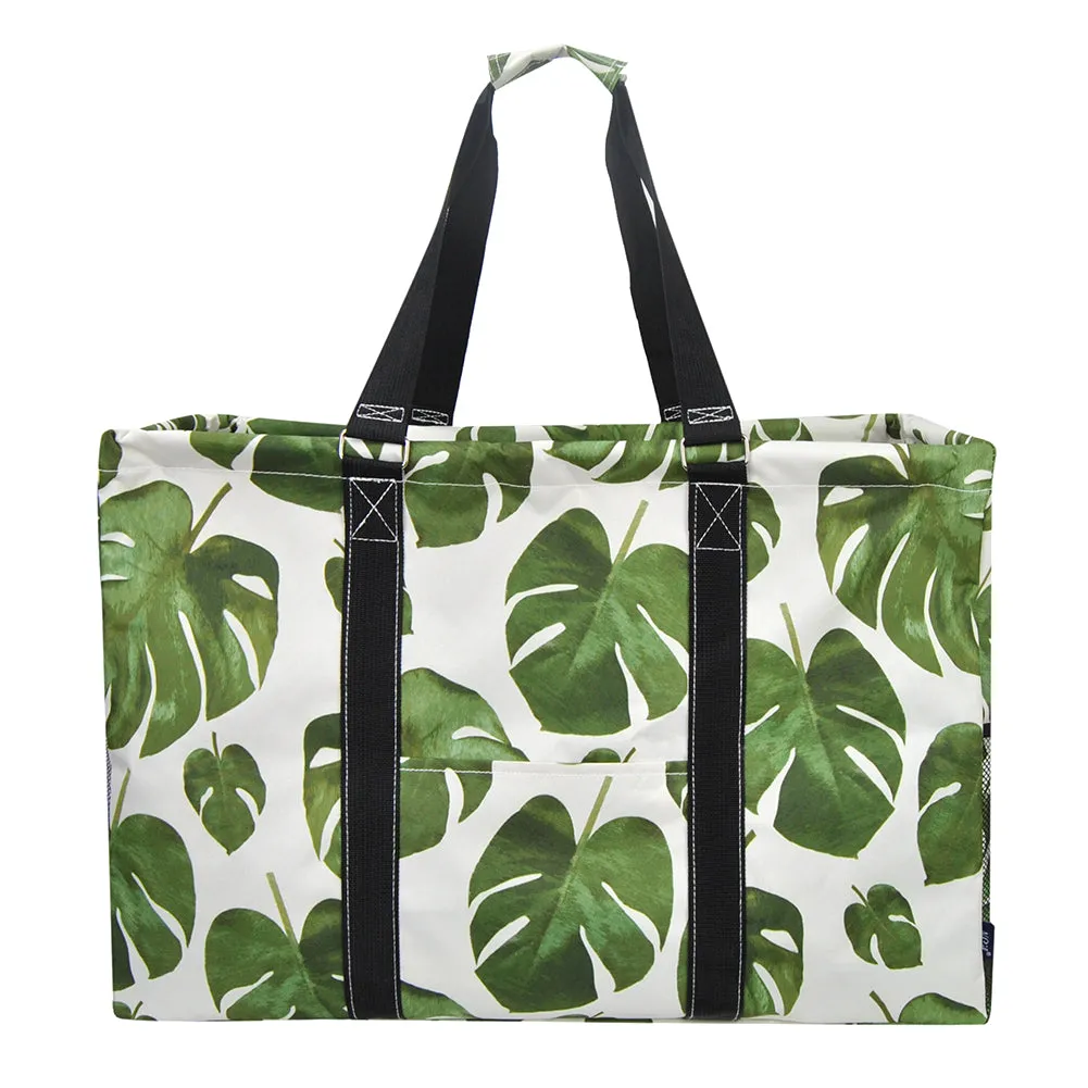Leafy Delight NGIL Mega Shopping Utility Tote Bag