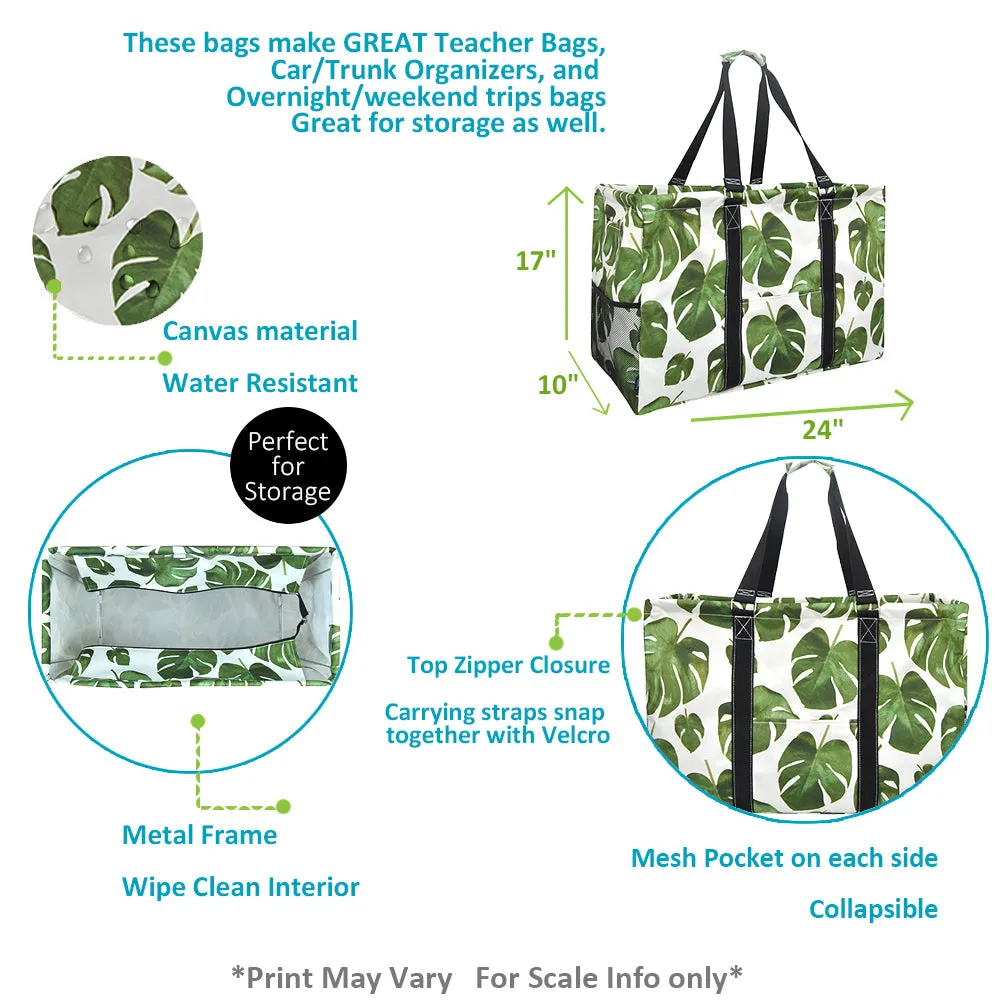 Leafy Delight NGIL Mega Shopping Utility Tote Bag