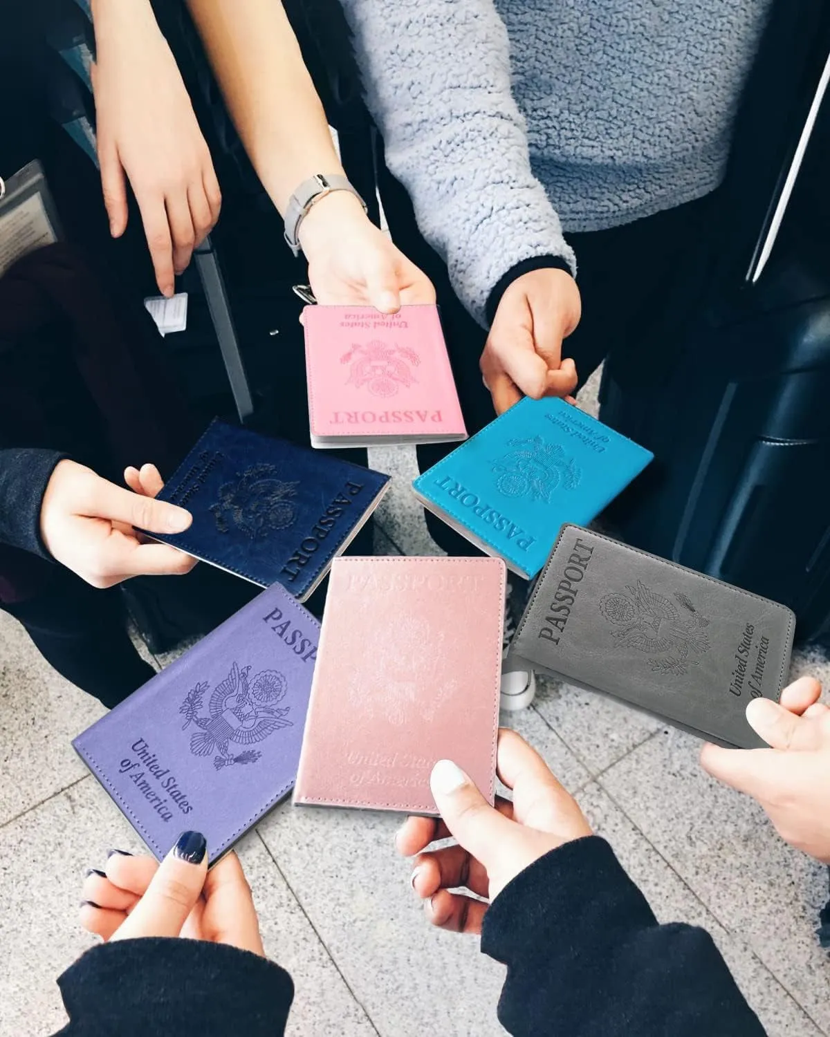 Leather Pink Passport Wallet International Travel Must Haves