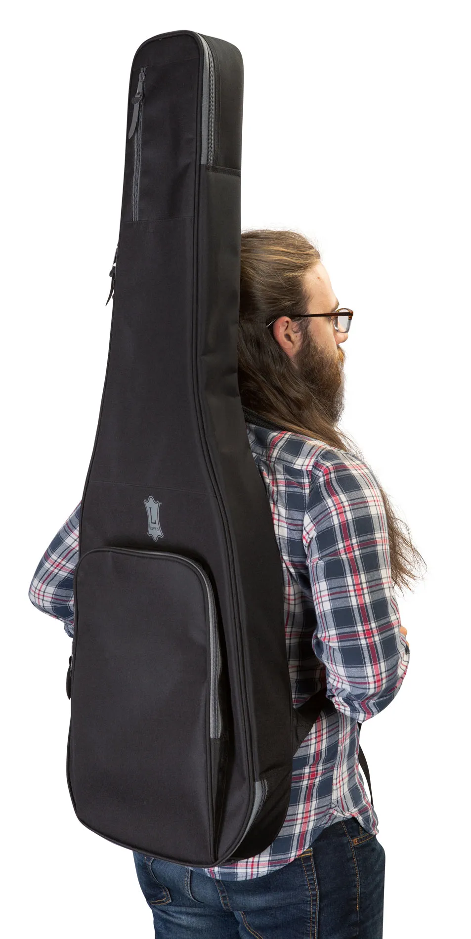 Levy’s Deluxe LVYELECTRICGB100-E 100-Series Gig Bag for Electric Guitars with Embroidered JJ’s Logo