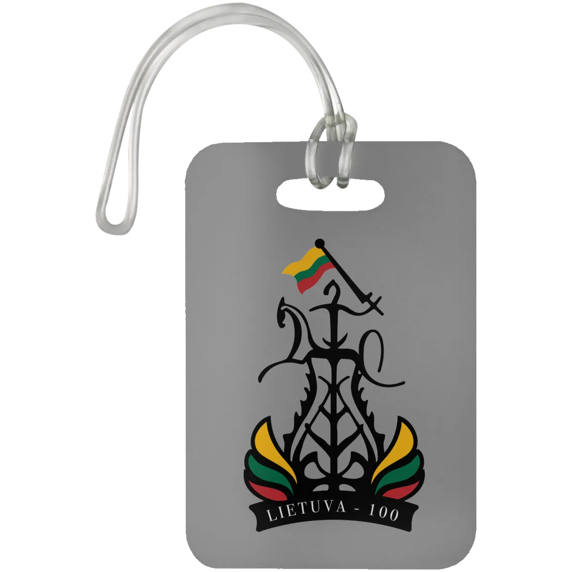 Lietuva 100 Restored - Luggage Bag Tag