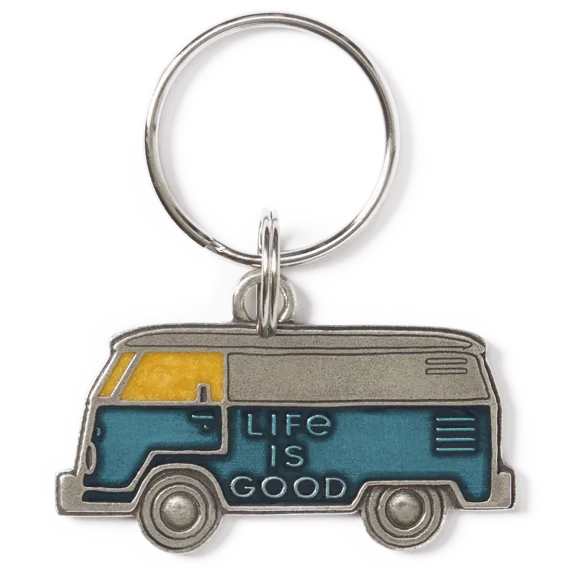 Life is Good Van Keeper Keyring