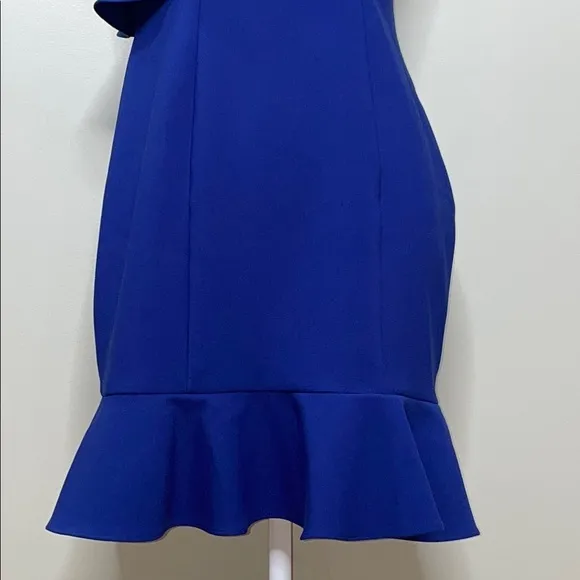 Likely Elegant Blue Off-Shoulder Dress Size 8