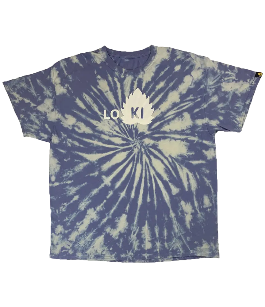 LIMITED - OG Logo - Violet Spiral Hand Dyed Shirt