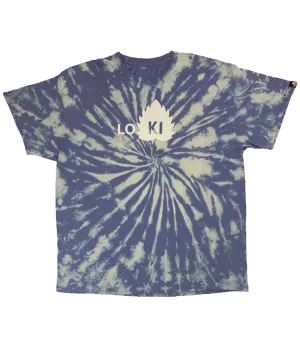 LIMITED - OG Logo - Violet Spiral Hand Dyed Shirt