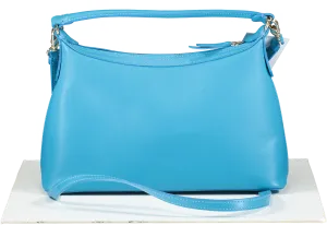 Liu-jo Blue X Leonie Hanne Logo-print Leather Shoulder Bag