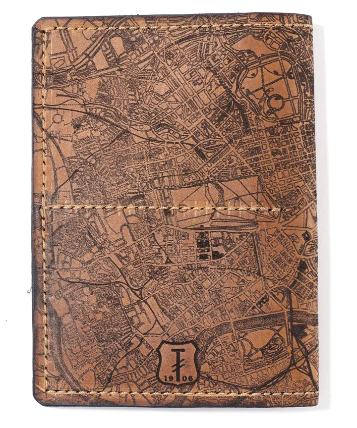 London Map Passport Wallet