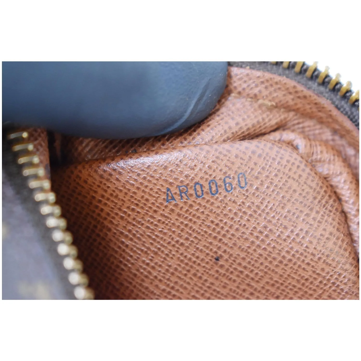 LOUIS VUITTON Amazone Monogram Canvas Shoulder Bag Brown