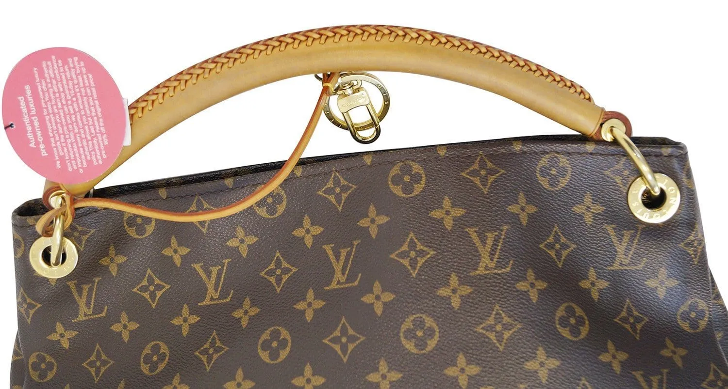 LOUIS VUITTON Artsy MM Monogram Canvas Tote Handbag