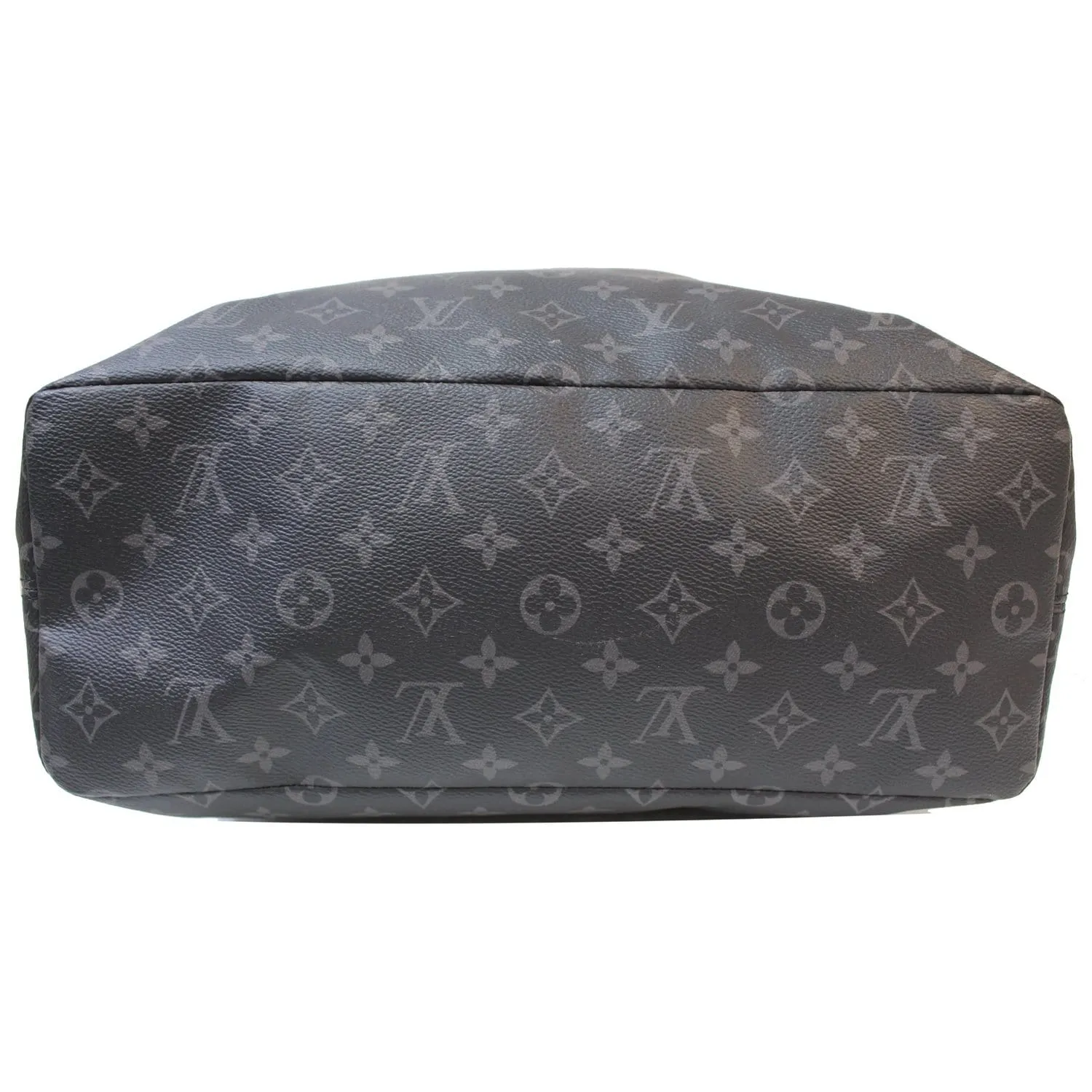 LOUIS VUITTON Cabas Light Monogram Eclipse Canvas Shoulder Bag Black