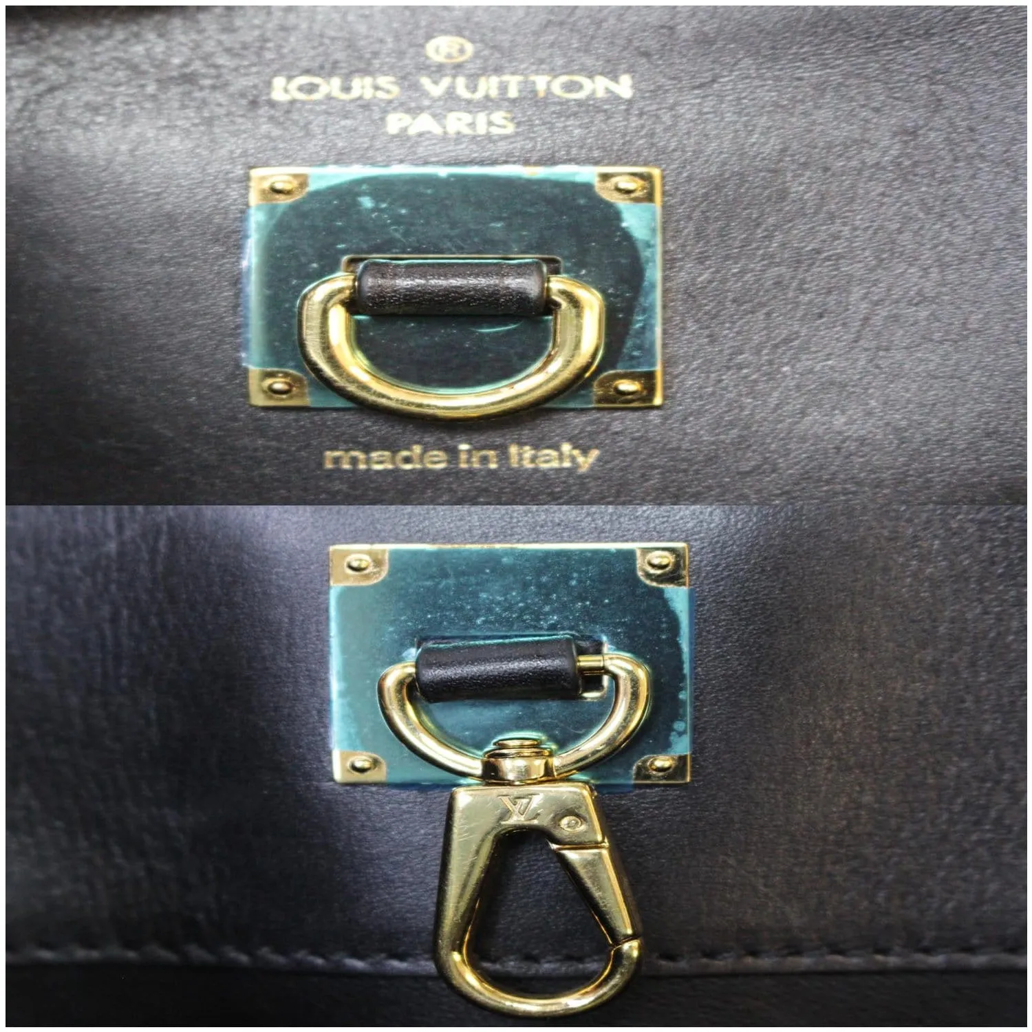 LOUIS VUITTON City Steamer GM Noir Black Leather Shoulder Bag - 15% OFF