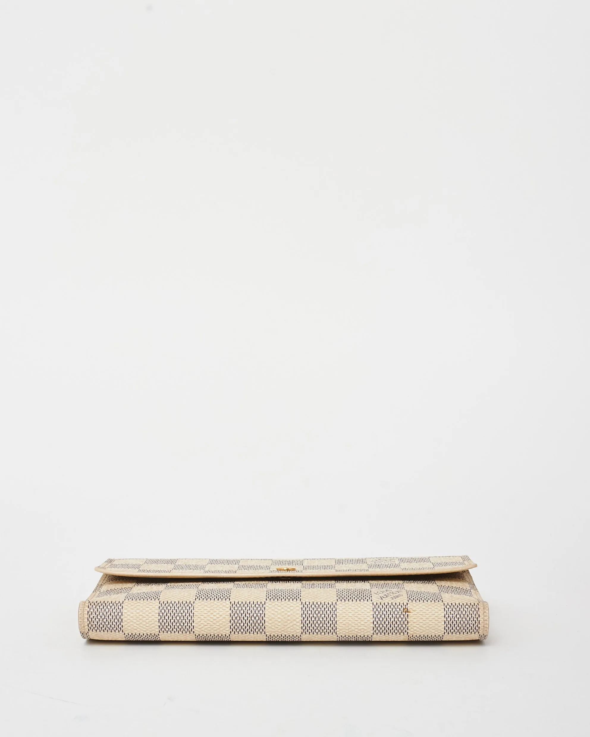 Louis Vuitton Damier Azur Coated Canvas Bifold Flap Wallet