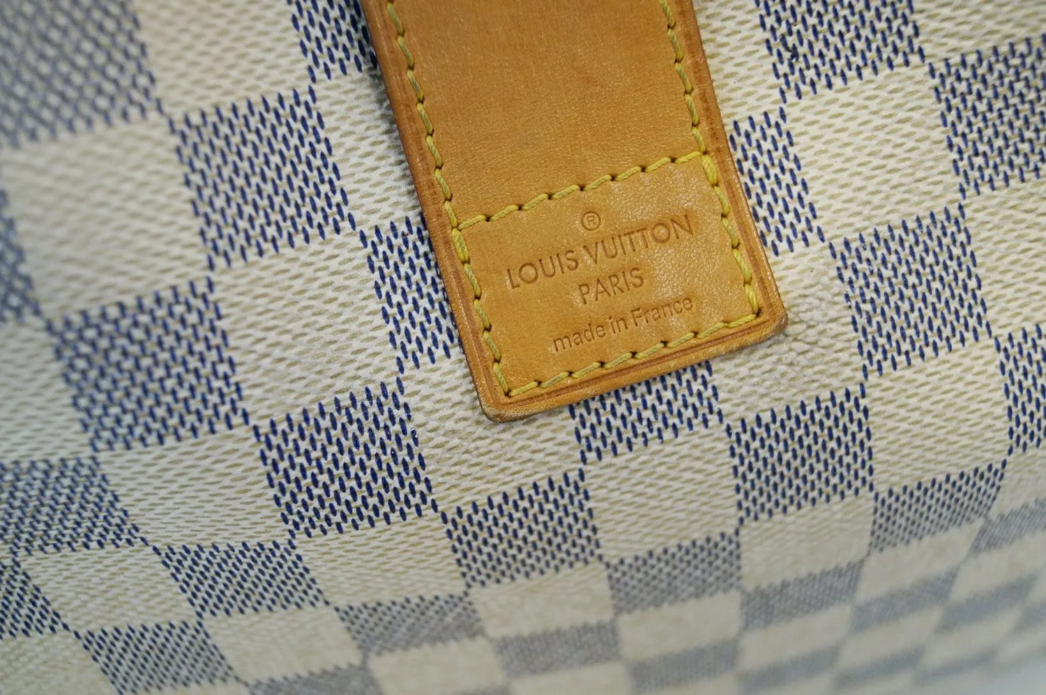 LOUIS VUITTON Damier Azur Salina PM Shoulder Bag